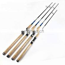 Brand High Carbon Fishing Rod 2.1m/2.4m/2.7m High Strength Nylon Real Seats Light Weight Spinning Fishing Lure Rod