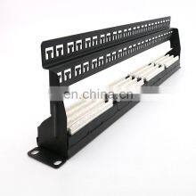 MT-4026 Hot-sale Products Detachable 1U 48port 19 Inch Blank Patch Panel With Cable Manger thumbnail-5