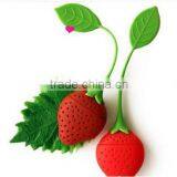 Food Grade Silicone Hot Selling Beautiful Tea Leaf Filter thumbnail-4