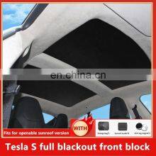 Factory Price Black Car Sun Shades for Tesla Model s
