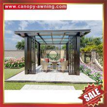 Beautiful Outdoor Park Garden Aluminum Alu Gazebo Pavilion Pagoda Shelter Canopy Awning Manufacturer China thumbnail-5