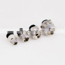 MPC air pneumatic pipe fitting PC pneumatic cylinder solenoid valve thread straight through joint air hose connector