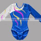 Rhinestone Women Gymnastic Leotard Wear.rhinestone Dance Wear