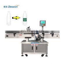 High Quality Dession Vertical Automatic Bottle Labeling Machine Water Bottle Label Machinery