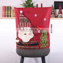 Christmas Decoration Folding Colors Wholesale Printing Party Events Luxury Wedding Dining Room Cover Chair thumbnail-4