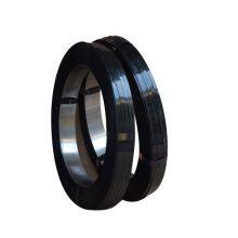 Black Painted With Waxing Packing Steel Strapping thumbnail-3