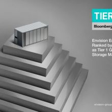 Envision Energy Ranked by BloombergNEF as Tier 1 Global Energy Storage Manufacturer