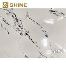 Modern Design Artificial Quartz Countertop Slab Indoor Printed for Villa Bedroom Hotel Bathroom Table Top Kitchen Dining Indoor thumbnail-3