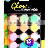 12color*5ml Glow in the dark acrylic paint