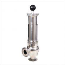 Sanitary Safety Valve, Made of Stainless Steel 304, With Quick-connect Design and Pressure Adjustment Function, Relief Valve With Pressure Range From 0.1mpa to 0.6mpa thumbnail-3