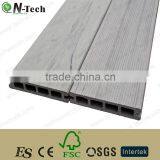 Decorative and durable wood plastic composite/wpc decking