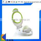 Promotional Creative Plastic Kitchenware Egg Cutter/egg Slicer