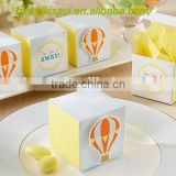 "Up, Up and Away!" Hot Air Balloon Favor Box For baby Party decorations