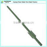 Made in China Australia Standard Galvanized or Pvc Coated Black Painted t Studded Post