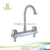Professional Manufacture Plastic Dual Lever Faucet thumbnail-2