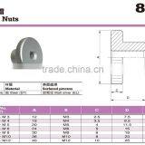 For Center Lathe and Turning Lathe Parts Matt Silver Knurled Nuts thumbnail-2
