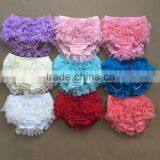 Hot Sale Girls Ruffle Bloomers Baby Lace Bloomer Baby Bloomers Wholesale thumbnail-1