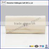 Exquisite Fashion Milk PU Leather Jewelry Organizer Roll thumbnail-2