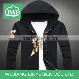 cheap top quality cropped fleece zip up hoodies wholesale