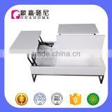 CJ1022 Chinese Furniture White Glossy Paint Coffee Folding Tables