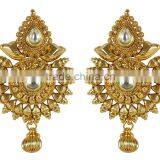 Gorgeous Indian Gold Plated Long Necklace Sets thumbnail-5