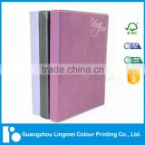 China cheap customer personalized notebook printing with full color
