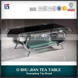 2015 Popular Black Glass Table SJ107