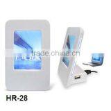 Desktop Mini Usb Hub With Clock thumbnail-1