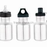 13oz /360ML Eco-Friendly Wide Mouth Stainless Steel Sports Water Bottle - BPA Free thumbnail-1