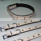off White Leather Smart Dog Collar thumbnail-1