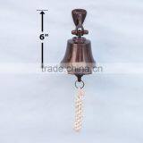 Solid Brass Antique Rust Free Nautical Bell Boat Ship Bells NBB 007 thumbnail-2