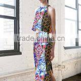 Latest 2015 Fashion Dresses 95 Polyester 5 Spandex Digital Printing Fabric thumbnail-2