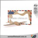 Creative Wooden Postcard Aeroplane Craft thumbnail-1