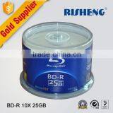 RISHENG wholesale bd-r ritek 25GB/ritek dvd printable disks wholesale/bd-r ld 25GB recordable