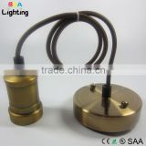 UL Aluminum Home Suspended Lamp E26 With Metal Canopy