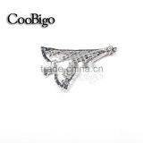 Fashion Jewelry Inlay Rhinestone Chain Welding Christmas Tree Pin Brooch Christmas Party Gift Promotion Apparel Accessories thumbnail-4