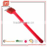 Multifunctional bbq tool cleaning brush with pp handle made in China