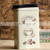 2015 Beautiful Rectangular Shaped Metal Coffee Tin Box thumbnail-2