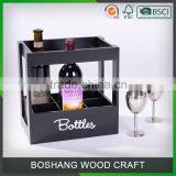 Custom Made Decorative Christmas Gift Wooden Wine Boxes Lids thumbnail-2