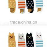 Contracted High-quality Cartoon Solid Timber Wood Cat Multi-function Receive Clip Seal Clothes Pin PN6366 thumbnail-3