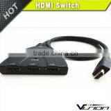Vision 1.5FT 1080p 3D 3x1 Pigtail HDMI Switch thumbnail-5
