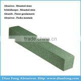 2G Rectangle Shaped Silicone Carbide Maded Medium Grit Green Cleaning Stone