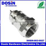 f connector crimp for tv broadcasting equipment