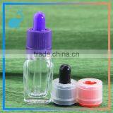 Varies Dropper Caps 15 /30ml Square Glass Dropper Bottles With Pipette Caps thumbnail-1
