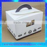 Customized Logo Paper Cake Box for Birthday Cake With Cord Handle