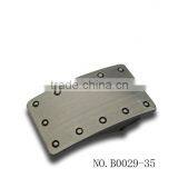 Nice Formal Two Joint Buckle for High Quality Men Leather Belt thumbnail-1