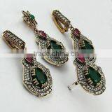 Path Of Love !! Victorian Multi Colour 925 Sterling Silver 4 Pieces Set, Online Silver Jewelry, Silver Jewelry 925 thumbnail-1