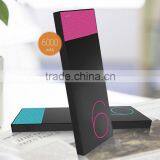 2016 Portable Slim Credit Card Rohs Power Bank 6000mah Power Bank