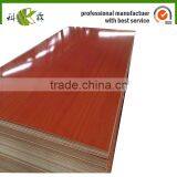 Hot Cherry Melamine Particle Board