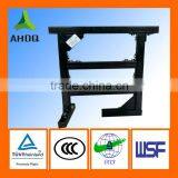 Plastic coating cable tray support